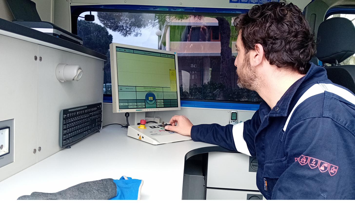 Technicien Géo Câbles Diagnostics en intervention HTA